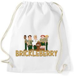 printfashion Brickleberry - Sportzsák, Tornazsák - Fehér (2032559)