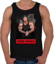 printfashion Rich Piana - Férfi atléta - Fekete (14938480)