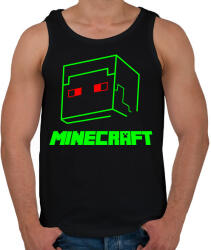 printfashion Minecraft - Férfi atléta - Fekete (2959236)