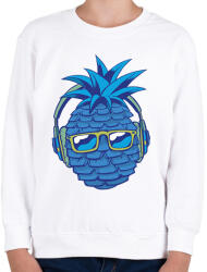 printfashion Ananász - Gyerek pulóver - Fehér (6380693)