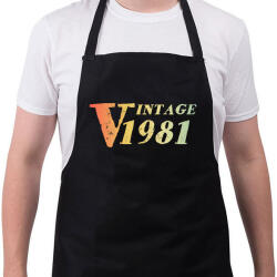 printfashion 1981 - Kötény - Fekete (12421889)