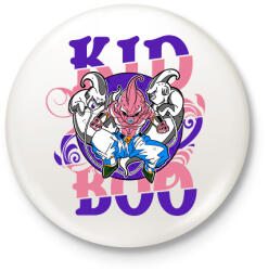 printfashion KID BOO - DBZ - Kitűző, hűtőmágnes - Fehér (12488652)