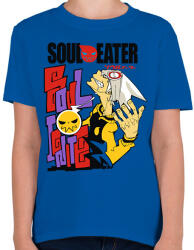 printfashion Soul eater - Gyerek póló - Királykék (1965575)
