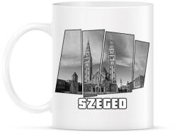 printfashion Szegedi nagytemplom (GTA stílus) - Bögre - Fehér (1596493)