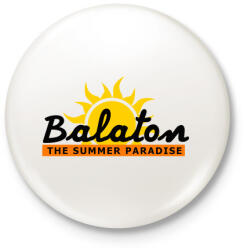 printfashion BALATON2 - Kitűző, hűtőmágnes - Fehér (3080493)