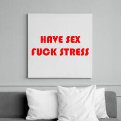 printfashion Have. . . . - Vászonkép - Fehér (6625616)