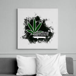 printfashion SMOKING - Vászonkép - Fehér (6626553)
