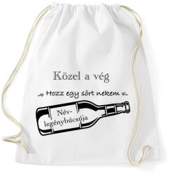 printfashion Közel a vég - Sportzsák, Tornazsák - Fehér (5175763)