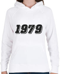 printfashion 1979 - Női kapucnis pulóver - Fehér (6179072)