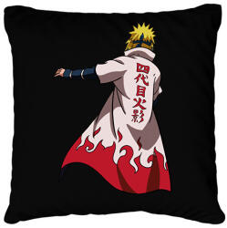 printfashion Naruto Minato - Párnahuzat, Díszpárnahuzat - Fekete (16314828)