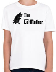printfashion the catmother - Gyerek póló - Fehér (1591827)