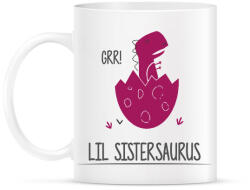 printfashion Lil Sistersaurus - Bögre - Fehér (14068565)