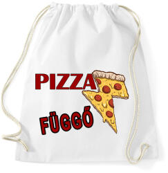 printfashion Pizza Függő - Sportzsák, Tornazsák - Fehér (2407922)