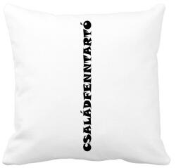 printfashion Családfenntartó - fekete - Párnahuzat, Díszpárnahuzat - Fehér (12023249)