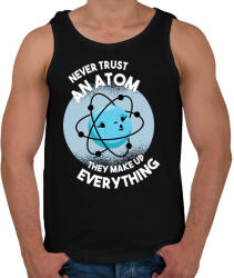 printfashion Atom - Férfi atléta - Fekete (5090863)