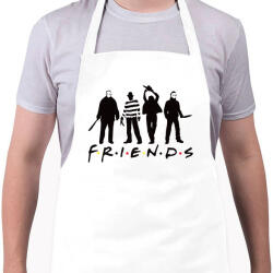 printfashion Halloween friends - Kötény - Fehér (4907658)