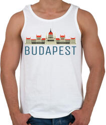 printfashion Parlament Budapest - Férfi atléta - Fehér (1492657)