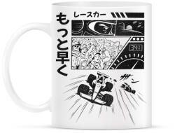 printfashion Forma 1 Anime - Bögre - Fehér (11715390)
