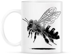 printfashion Méhecske / Méh rajz - Bögre - Fehér (16690540)