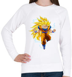 printfashion Dragonball Z - Női pulóver - Fehér (2102966)