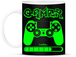 printfashion Gamer - Bögre - Fekete (5310392)