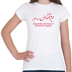 printfashion Aszpartám mentes Szerelem - Női póló - Fehér (14070629)