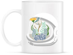 printfashion Űrhajós sisak - Bögre - Fehér (6246047)