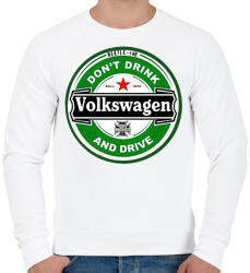printfashion Volkswagen - Férfi pulóver - Fehér (5666631)