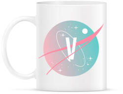 printfashion BTS NASA: V - Bögre - Fehér (2037772)