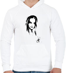 printfashion k-spiders f. . png - Férfi kapucnis pulóver - Fehér (264313)