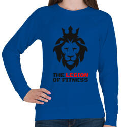 printfashion Fitness legion - Női pulóver - Királykék (2290836)