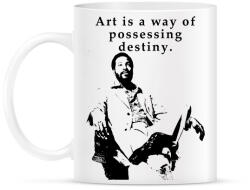 printfashion marvin gaye quotes - Bögre - Fehér (15574062)