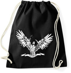 printfashion Zyzz Angel - Sportzsák, Tornazsák - Fekete (1584214)