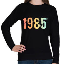 printfashion 1985 - Női pulóver - Fekete (11827337)