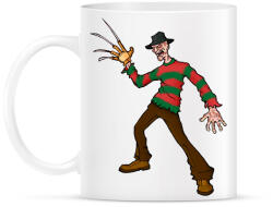 printfashion Freddy_Krueger_ - Bögre - Fehér (10440155)