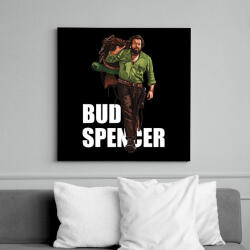 printfashion Bud Spencer - Vászonkép - Fekete (7429429)