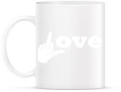 printfashion love - Bögre - Fehér (5305860)