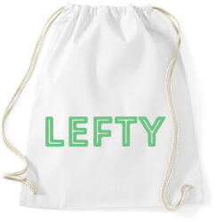 printfashion Lefty - Sportzsák, Tornazsák - Fehér (2513732)