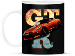 printfashion nissan gtr - Bögre - Fekete (16167287)
