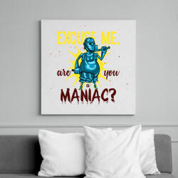 printfashion Őrült vagy? - Vászonkép - Fehér (15762801)