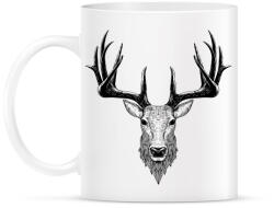 printfashion Szarvasbika - Bögre - Fehér (5348021)