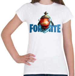 printfashion Fortnite hal - Női póló - Fehér (14476914)
