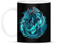 printfashion sárkány - Bögre - Fekete (13902843)