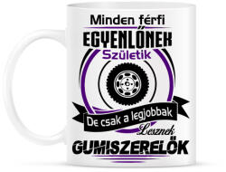 printfashion Gumiszerelő - Bögre - Fehér (951779)