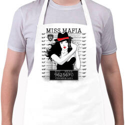 printfashion Maffialány - Kötény - Fehér (4900343)