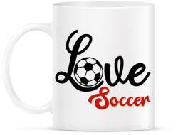 printfashion Love Soccer - Bögre - Fehér (4968383)