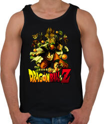 printfashion dragonball Z - Férfi atléta - Fekete (14897587)