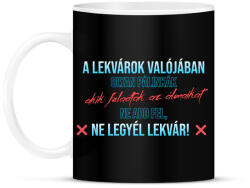 printfashion Ne legyél lekvár - Bögre - Fekete (14571755)