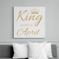 printfashion king - Vászonkép - Fehér (6635748)