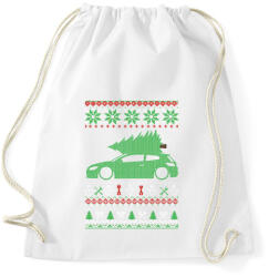 printfashion Golf Xmas - Sportzsák, Tornazsák - Fehér (2062783)